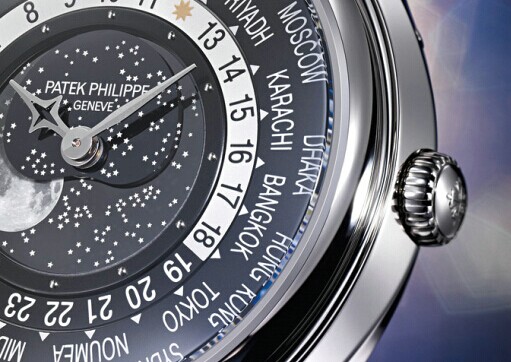 百达翡丽全新世界时间月相限量版腕表
