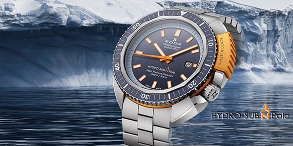 EDOX 推出全新Hydro Sub北极潜水限量腕表 潜水腕表 依度表 EDOX 新表预览  第1张
