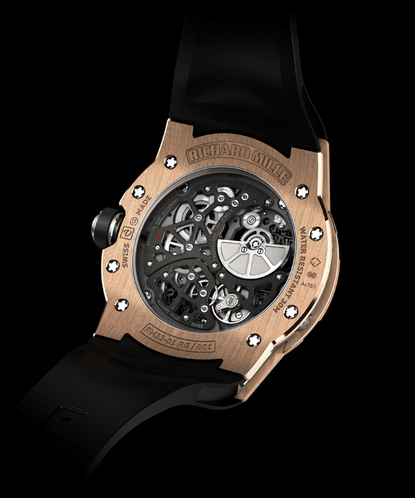 2015 SIHH 日内瓦高级钟表展预览      Richard Mille 全新RM 33 01自动上链腕表 RM 33 01 Richard Mille 钟表展 日内瓦 新表预览  第2张