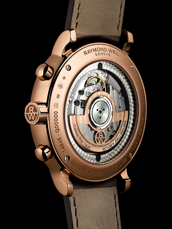 向蕾蒙·威终生奉献的事业致敬     Raymond Weil 全新Maestro限量版腕表 限量版腕表 蕾蒙·威 Maestro Raymond Weil 新表预览  第3张