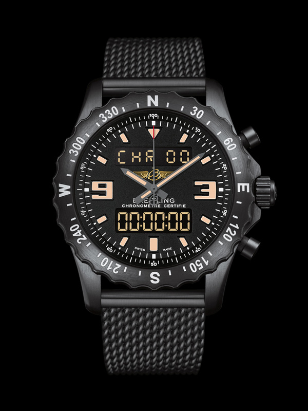 科技与力量    百年灵推出全新太空计时腕表军用版 Chronospace Military 军用版 腕表 太空计时 百年灵 新表预览  第4张