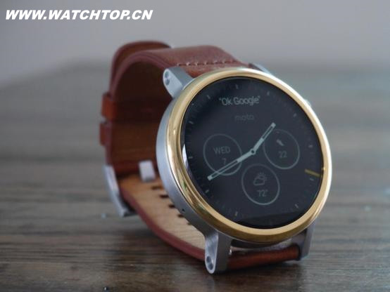 Moto 360 2015版：更漂亮续航提升很实用 Moto 360 手表 热点动态  第1张