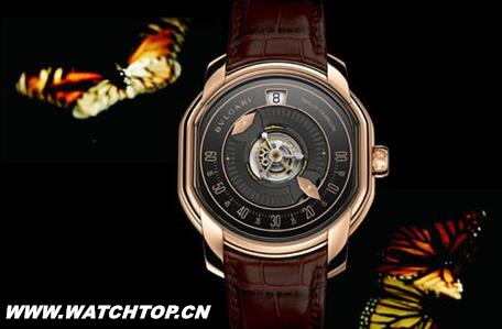 宝格丽推出全新Papillon Tourbillon Central腕表