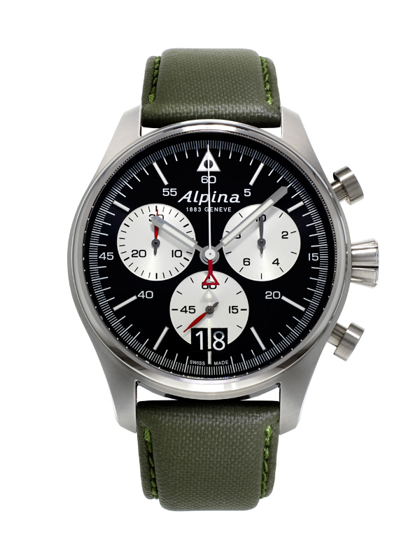 Startimer Pilot 再度冲上云霄   Alpina 全新StarTimer飞行计时大日历腕表 艾沛勒 飞行计时 StarTimer Alpina 新表预览  第3张