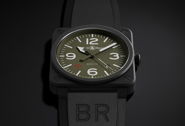 柏莱士全新BR 03 92 Military Type 腕表 BR 03 柏莱士 Bell & Ross 新表预览  第1张