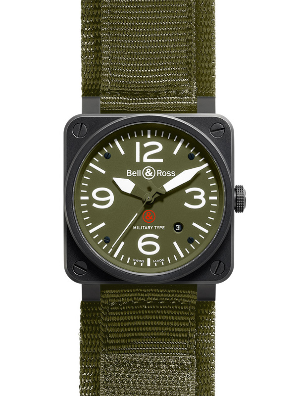 柏莱士全新BR 03 92 Military Type 腕表 BR 03 柏莱士 Bell & Ross 新表预览  第3张