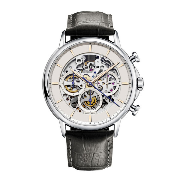 匠心镂空 一窥时光的秘密   EDOX 全新匠心镂空自动限量腕表 依度表 自动限量腕表 镂空 EDOX 新表预览  第2张