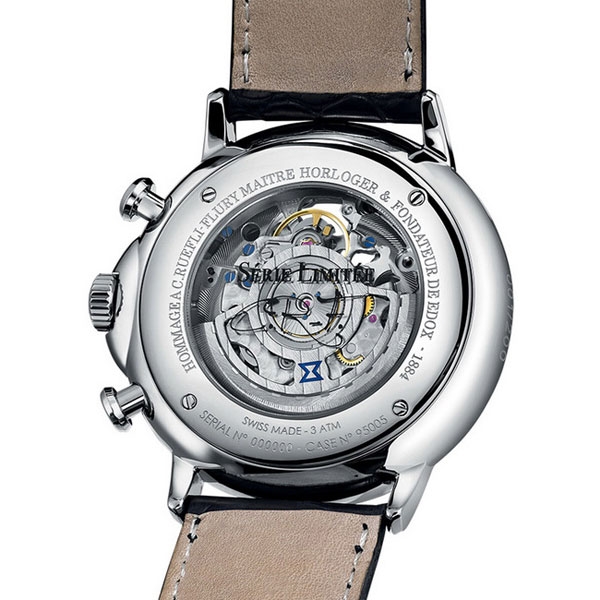 匠心镂空 一窥时光的秘密   EDOX 全新匠心镂空自动限量腕表 依度表 自动限量腕表 镂空 EDOX 新表预览  第3张