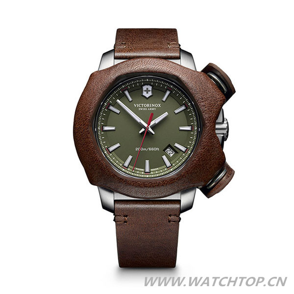古董皮革 奢华军用风范   Victorinox 全新I.N.O.X.限量版腕表 Victorinox Swiss Army 瑞士维氏 新表预览  第3张