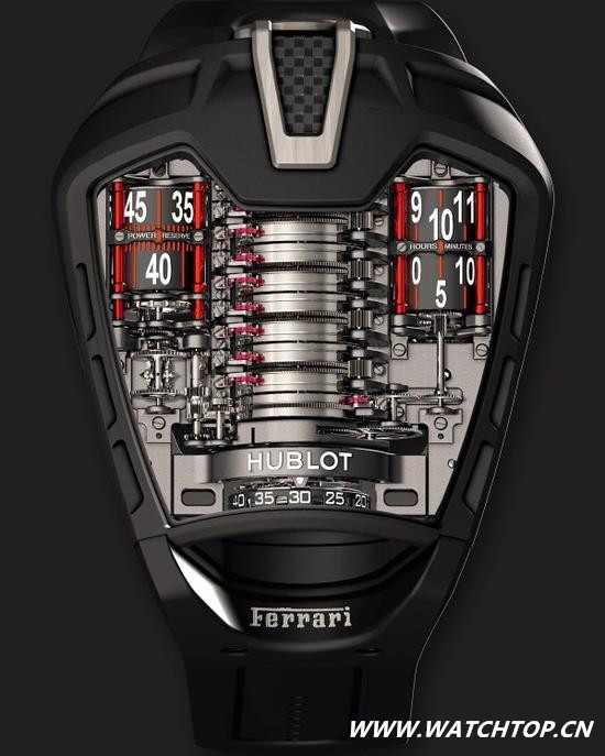 手腕上的法拉利 HUBLOT MP05 LaFerrari手表 法拉利 手表 热点动态  第2张