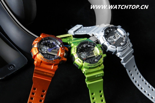 音乐无止境 G-SHOCK音乐识别腕表GBA-400炫色登场