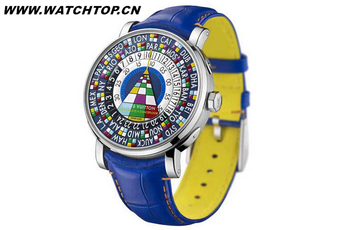 路易威登2015「Only Watch」世界时间腕表 Only Watch 路易威登 腕表 热点动态  第1张