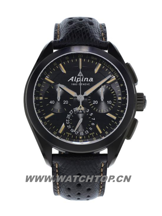 艾沛勒全新「Full Black」Alpiner 4飞返计时腕表 「Full Black」Alpiner 4 艾沛勒 腕表 热点动态  第3张