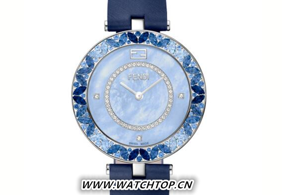 Fendi Timepieces 新推Fendi My Way蓝宝石限量版腕表 Fendi My Way Fendi Timepieces 腕表 新表预览  第1张