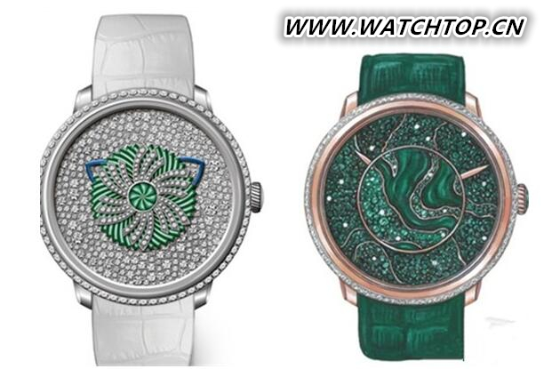 Faberge名表品牌推出限量版祖母绿腕表