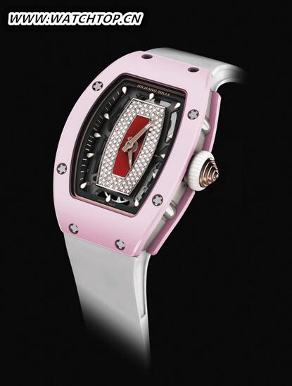 情趣优雅：RICHARD MILLE RM07 01黑色纳米陶瓷镶钻腕表 优雅 情趣 RICHARD MILLE 珠宝 腕表 新表预览  第3张