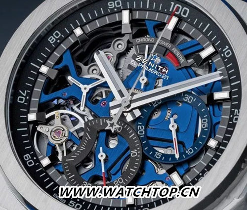 Zenith 真力时Defy El Primero 21湛蓝腕表 腕表 真力时 行业资讯  第4张