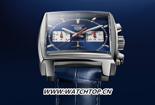 TAG Heuer泰格豪雅Monaco（摩纳哥系列）腕表搭载全新自制机芯，引领前卫先锋制表技艺